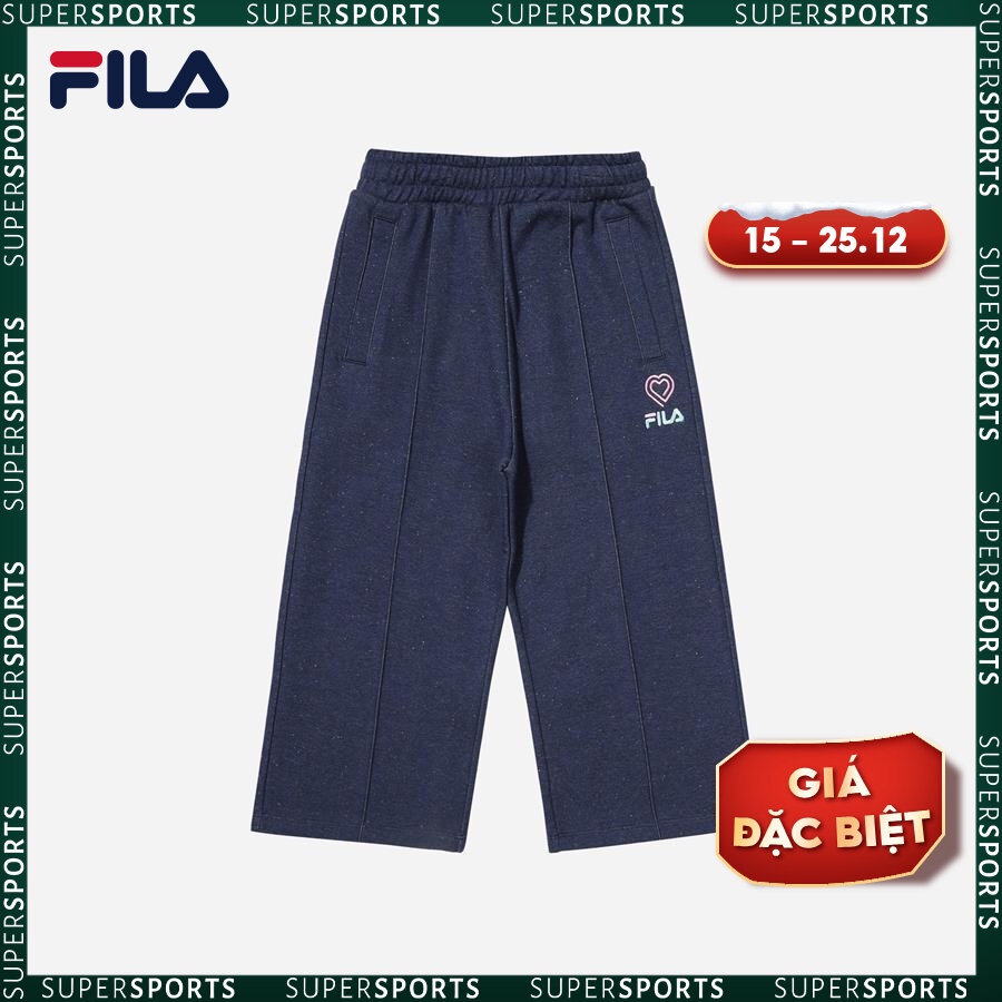 Quần dài thời trang bé gái Fila Preppy Wide Small Logo - FK2FPF1102F-DID