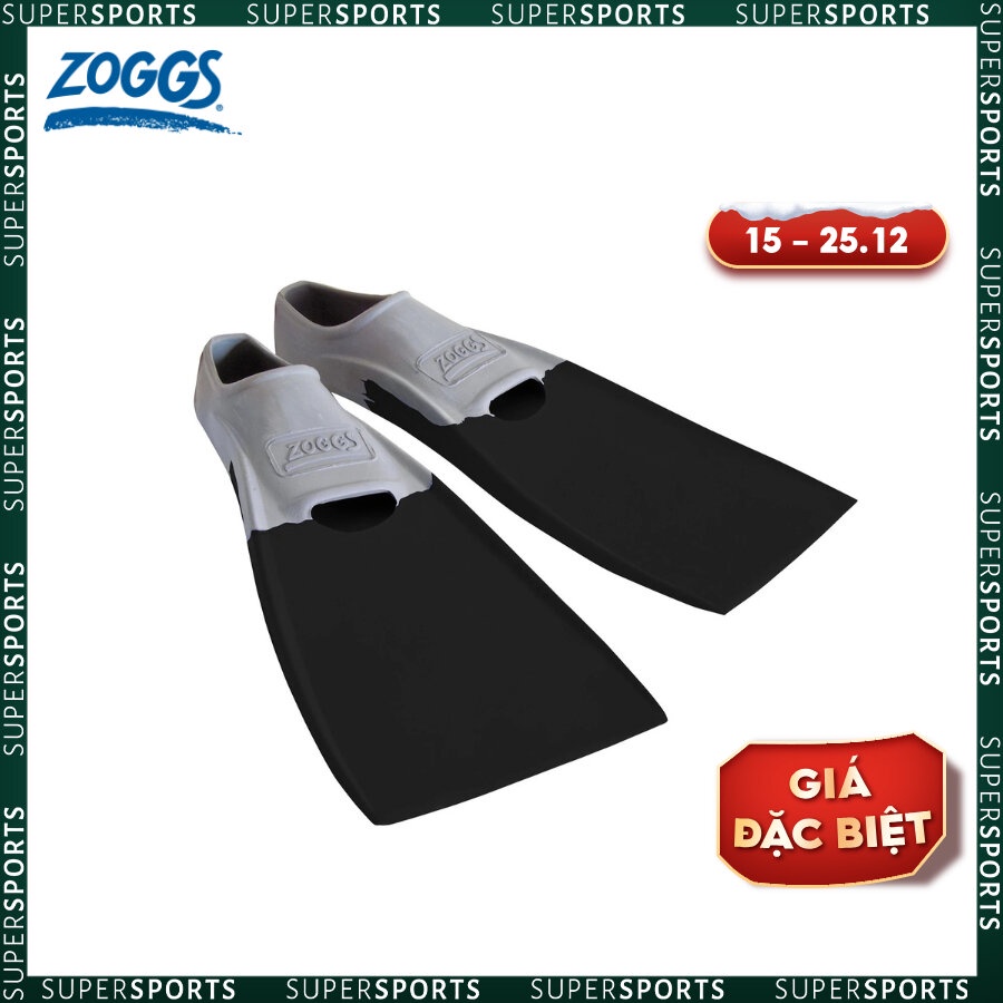 Chân vịt unisex Zoggs Long Blade Rubber Fin - 465213 9-10