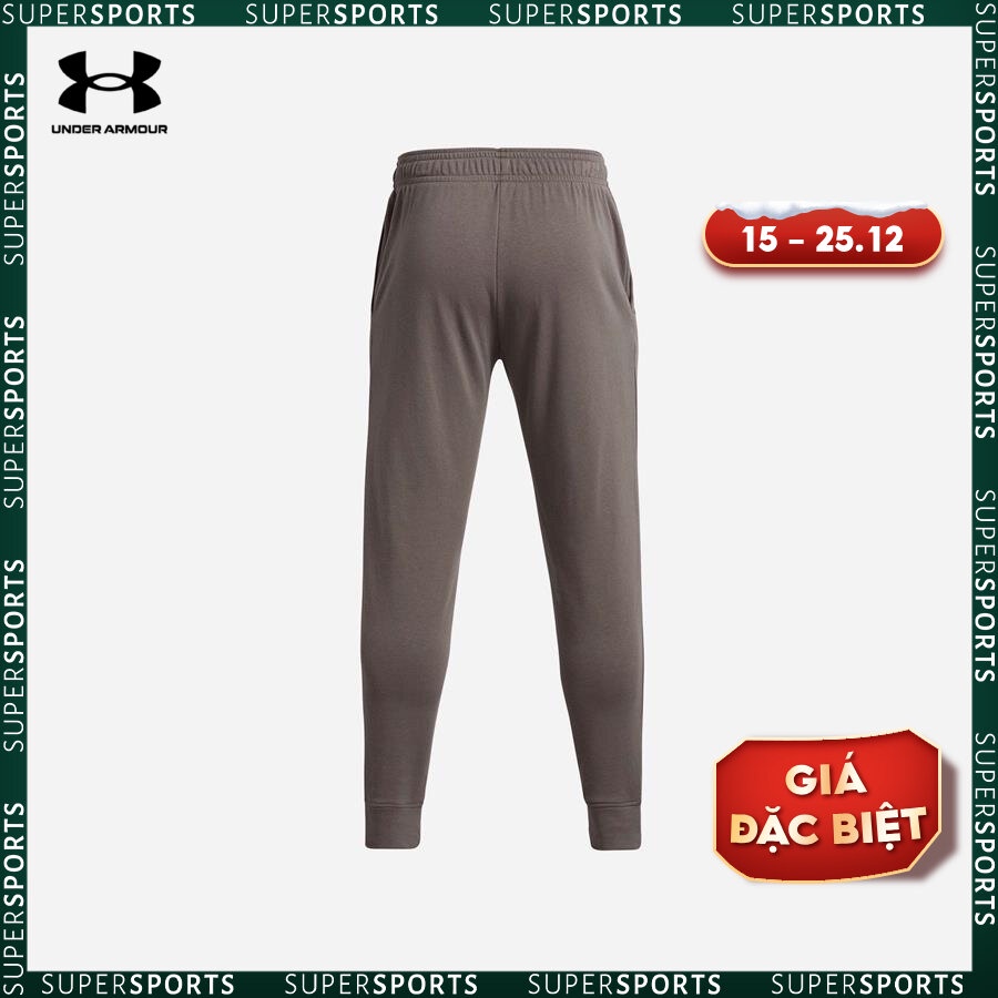 Quần dài thể thao nam Under Armour Rival Terry - 1361642-176