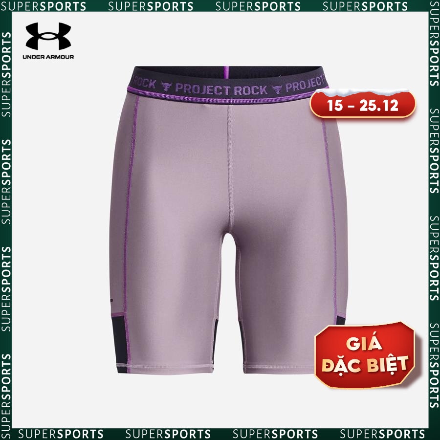 Quần ngắn thể thao nữ Under Armour Project Rock - 1373588-554