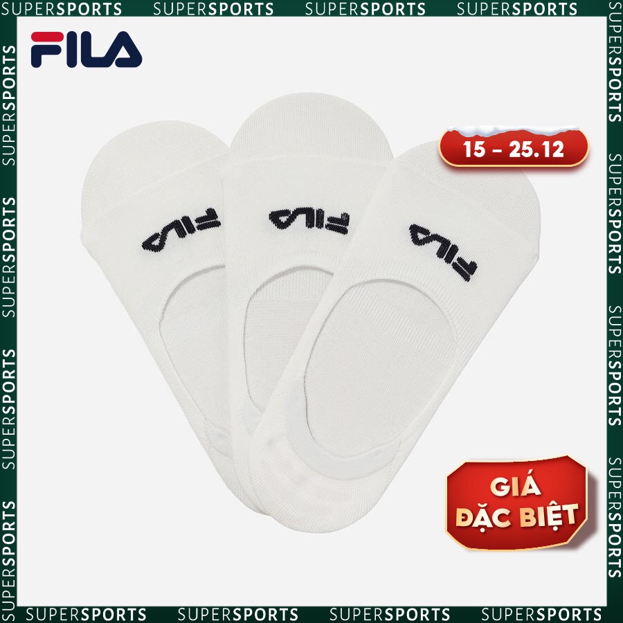 Vớ thời trang unisex Fila 3Pairs - FS3SCE6371X-OWH