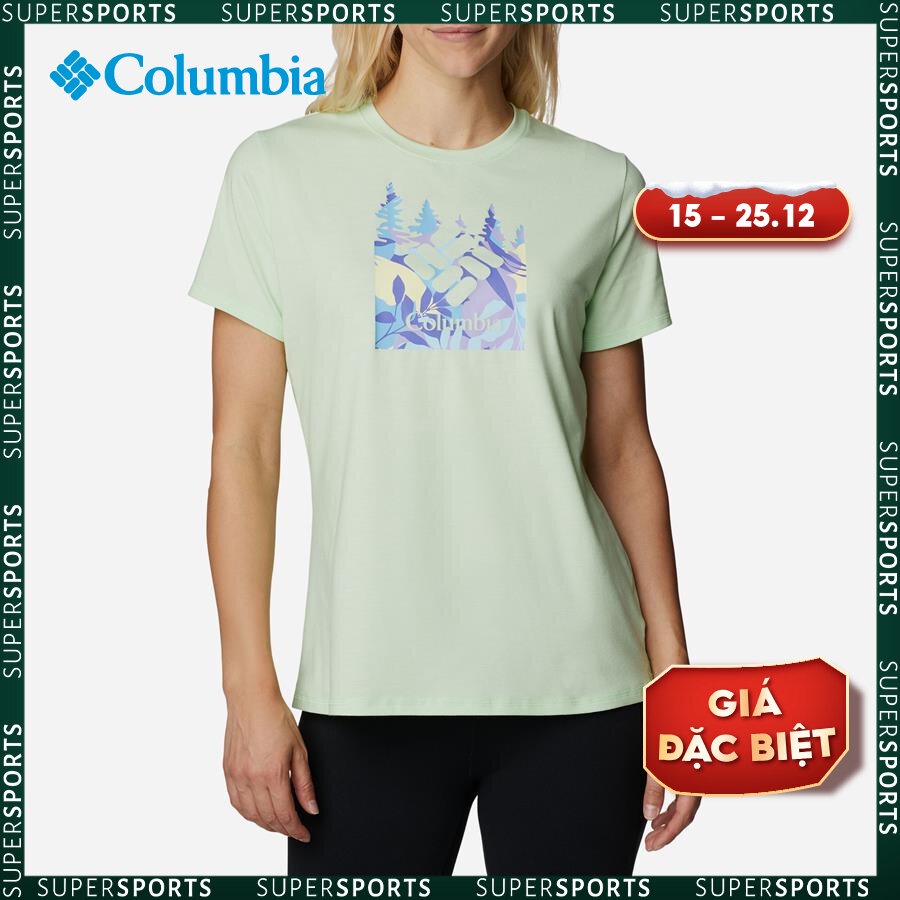 Áo thun ngắn tay thể thao nữ Columbia Sun Trek™ Graphic - 1931752372