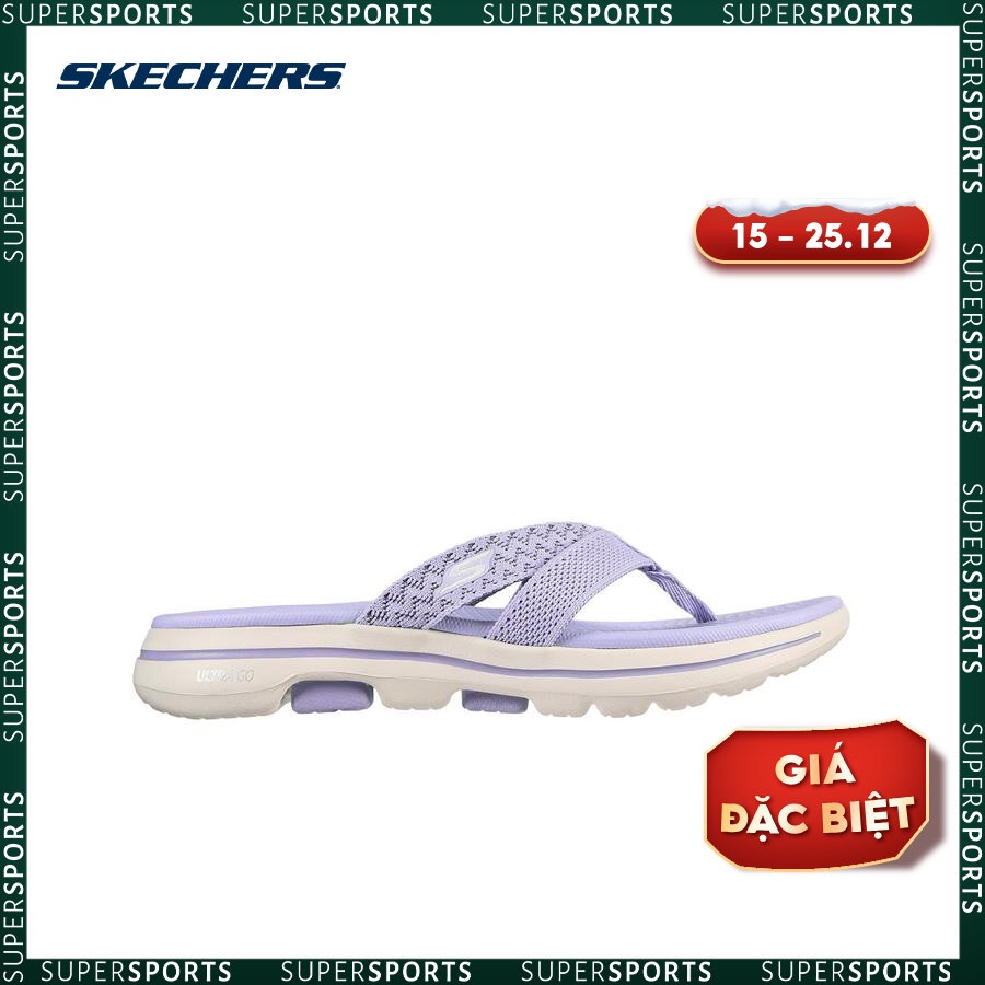 Dép xỏ ngón nữ Skechers Go Walk 5 - 140085-PUR