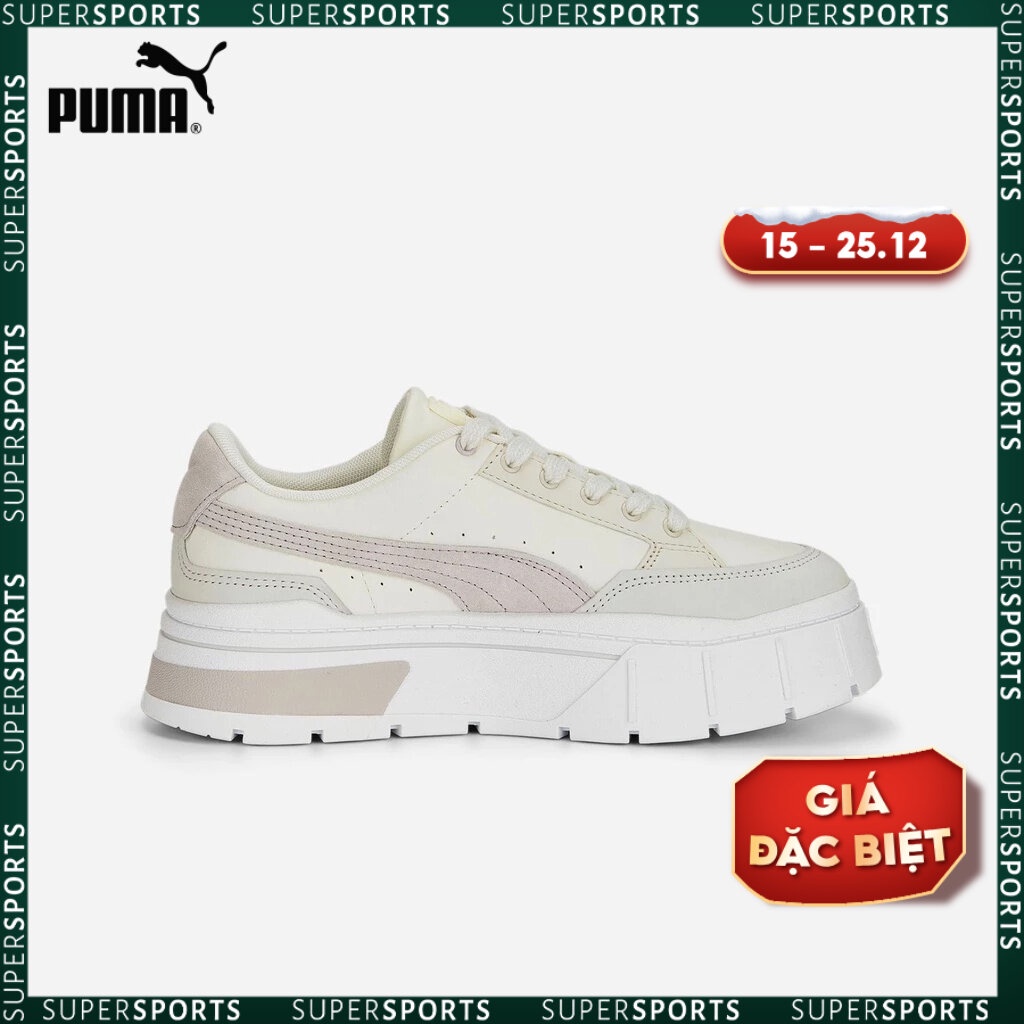 Giày sneaker nữ Puma Mayze Stack Luxe Wns Marshmallow - 38985301