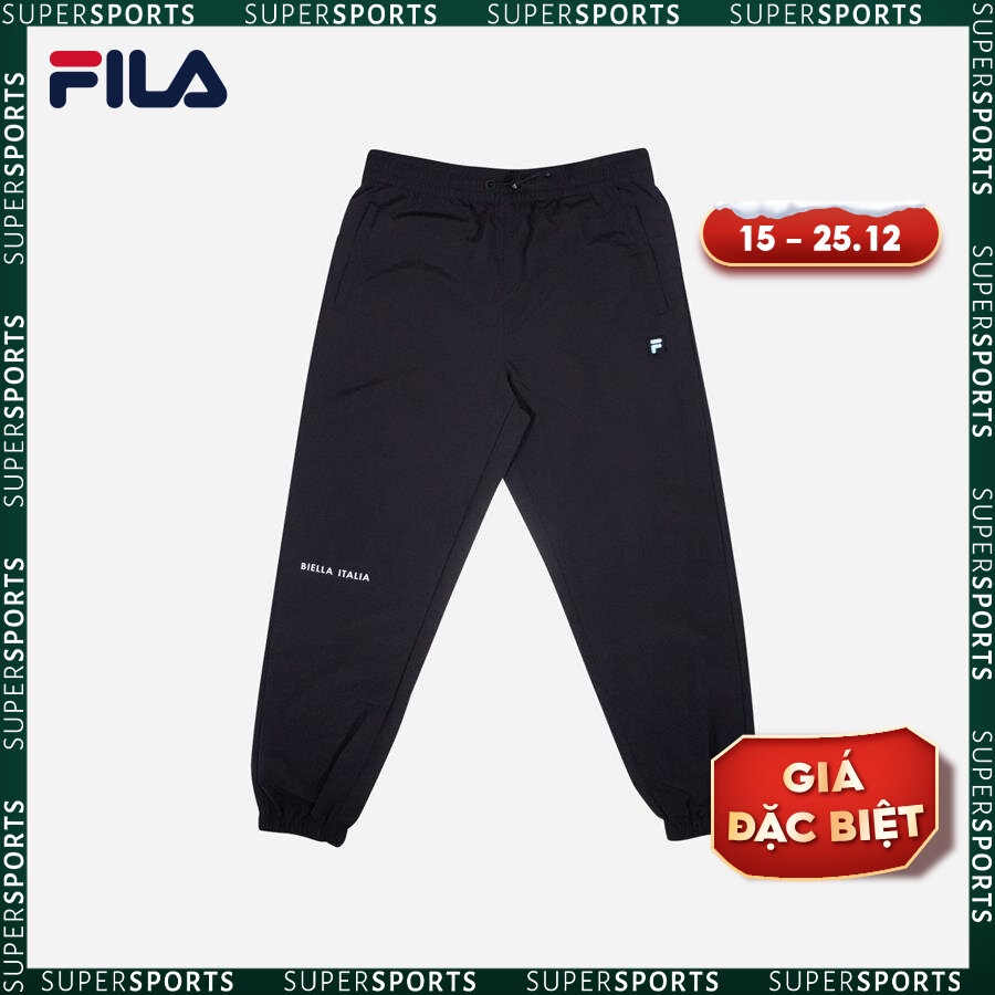 Quần dài thời trang unisex Fila - FW2PTE3080M-BLK