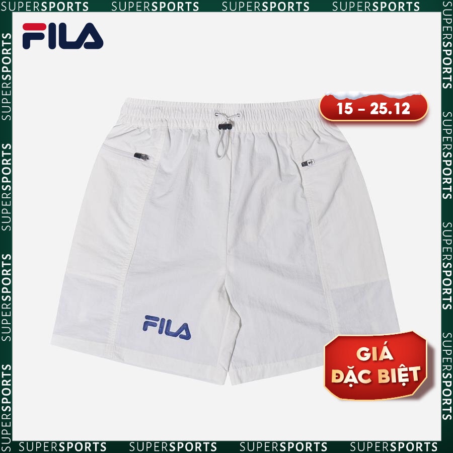 Quần ngắn thời trang unisex Fila - FW2HPF1058X-WHI
