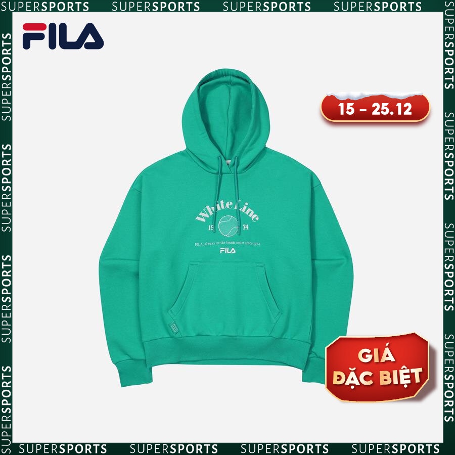 Áo nỉ thời trang nữ Fila White Line Tennis Ball - FS2POF1361F-MGR