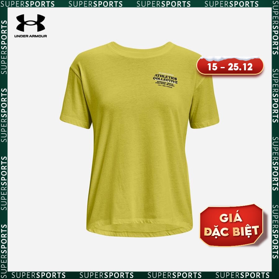 Áo thun thể thao nữ Under Armour Boost Your Mood - 1375368-720