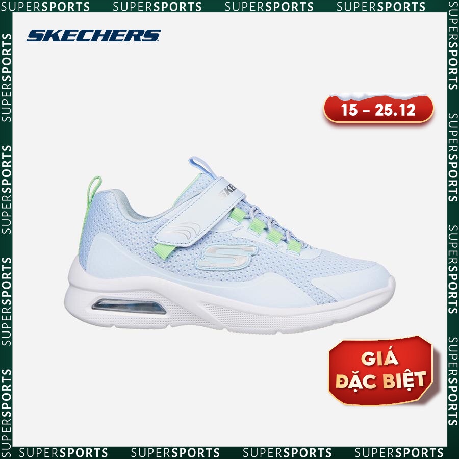 Giày thể thao bé gái Skechers Microspec Max - 303540L-LTBL