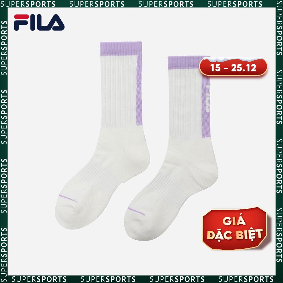 Vớ thể thao unisex Fila - FS3SCF5252X-PVI