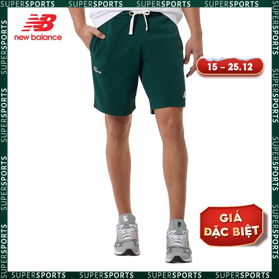 Quần ngắn thời trang nam New Balance NIGHTWATCH GREEN - MS23502NWG (form quốc tế)