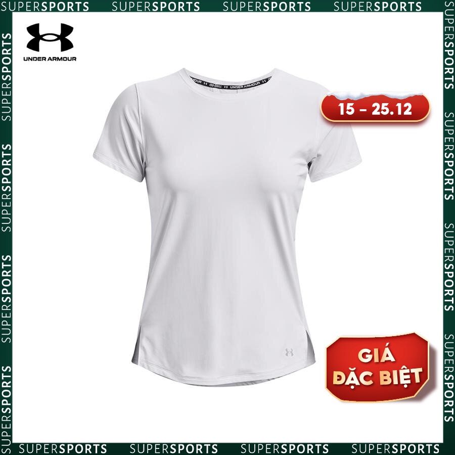 Áo thun tay ngắn thể thao nữ Under Armour Isochill Run Laser - 1369764-100
