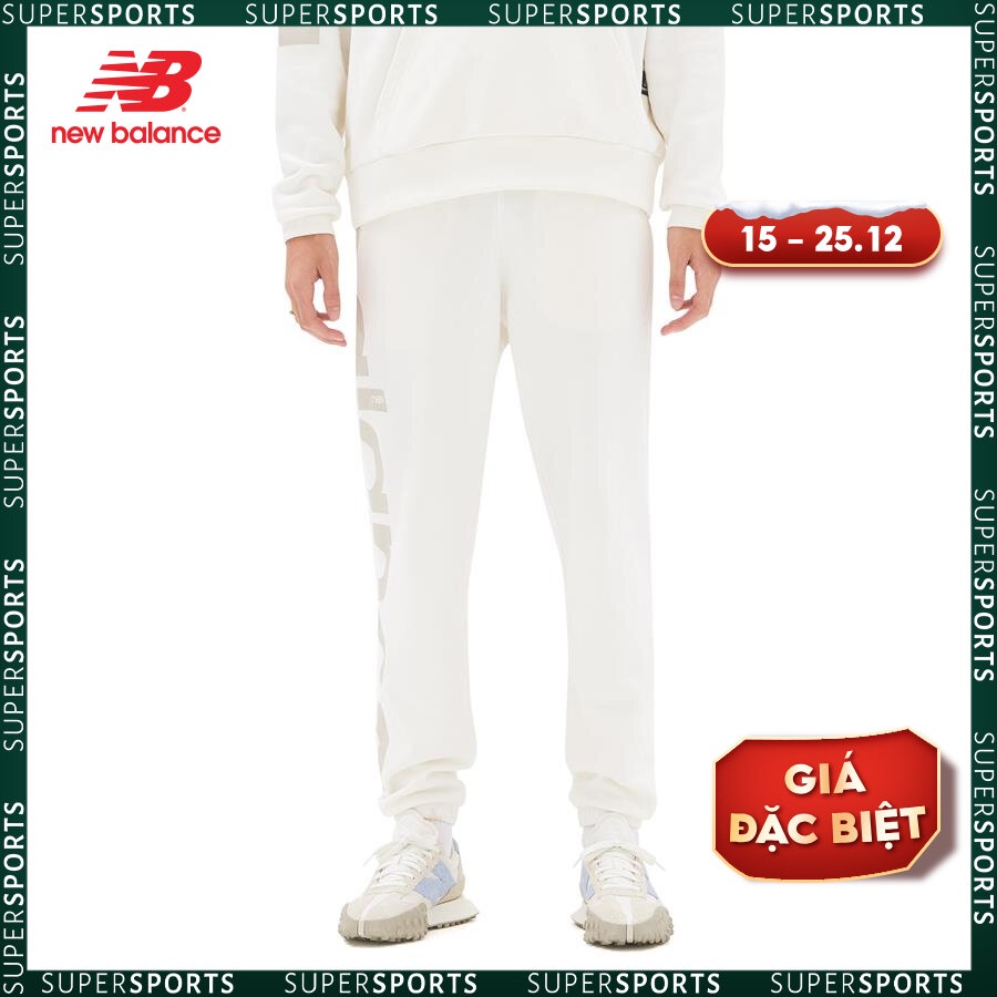Quần dài thời trang unisex New Balance PANTS U SEA SALT - UP23503SST