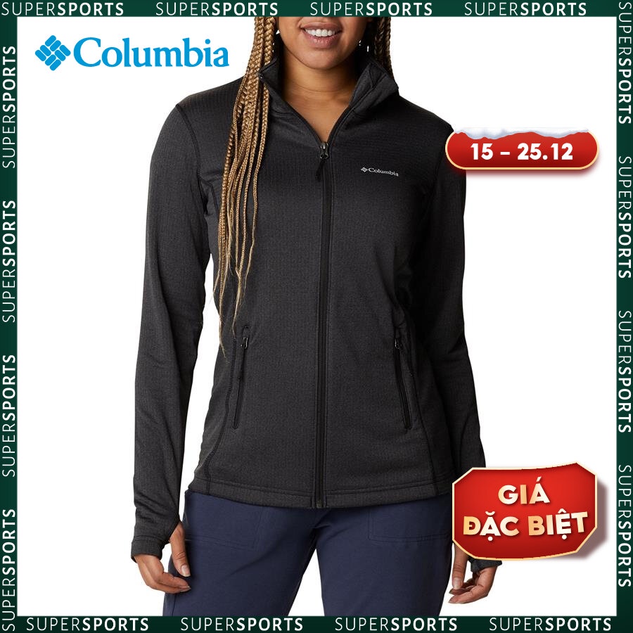 Áo khoác thể thao nữ Columbia W Park View™ Grid Fleece Full Zip - 1959712010