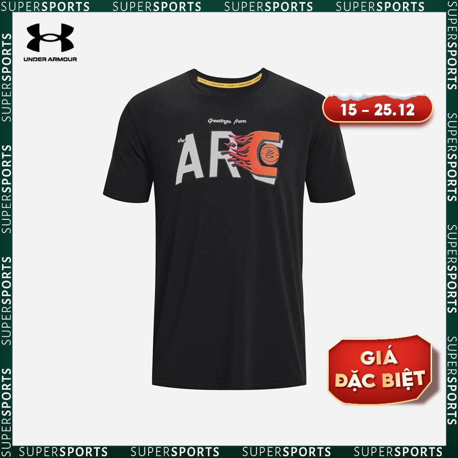 Áo thun thể thao nam Under Armour Curry Arc - 1376804-001