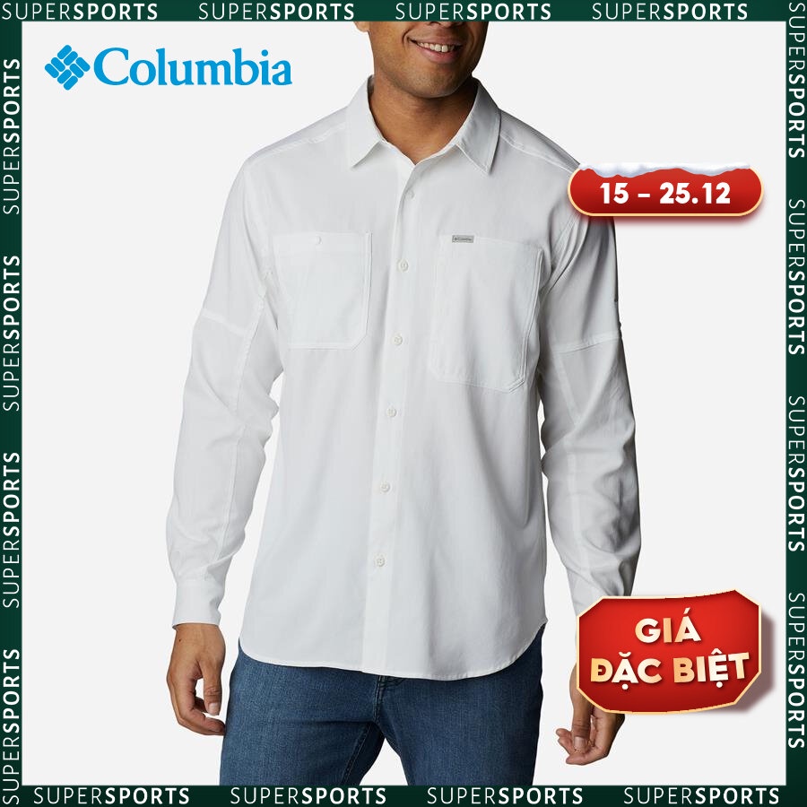 Áo sơ mi dài tay chống nắng nam Columbia Silver Ridge™ Utility Lite - 2012931100