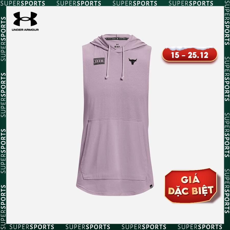 Áo ba lỗ thể thao nam Under Armour Project Rock Training - 1373577-554