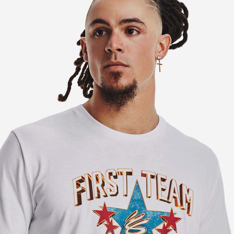 Áo thun thể thao nam Under Armour Curry All Star Game - 1376802-100