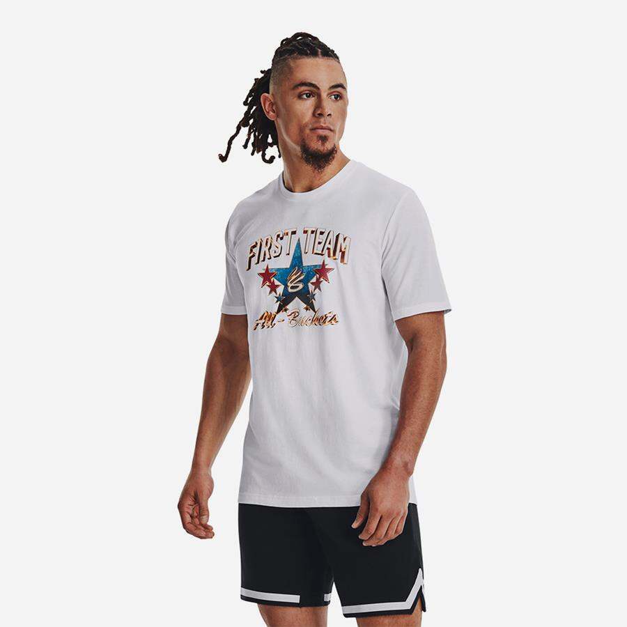 Áo thun thể thao nam Under Armour Curry All Star Game - 1376802-100