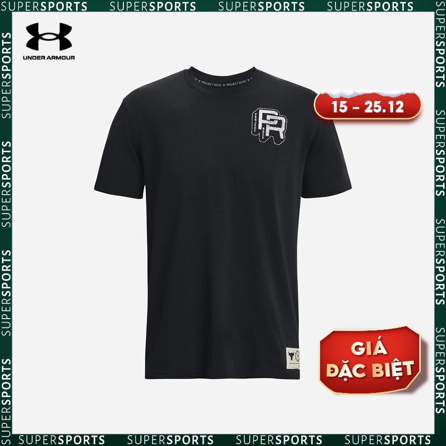 Áo thun thể thao nam Under Armour The Rock - 1379114-001