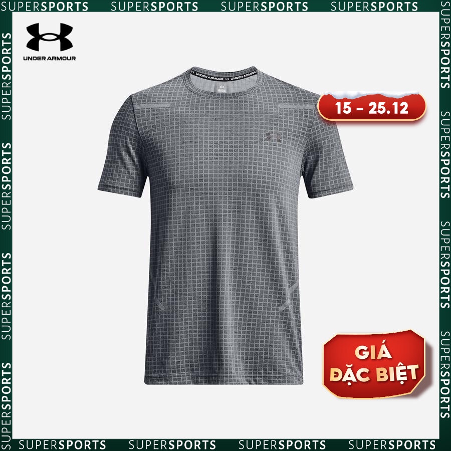 Áo thun thể thao nam Under Armour Seamless - 1376921-012