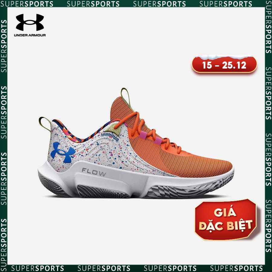 Giày bóng rổ unisex Under Armour Flofutr X2 - 3026757-100