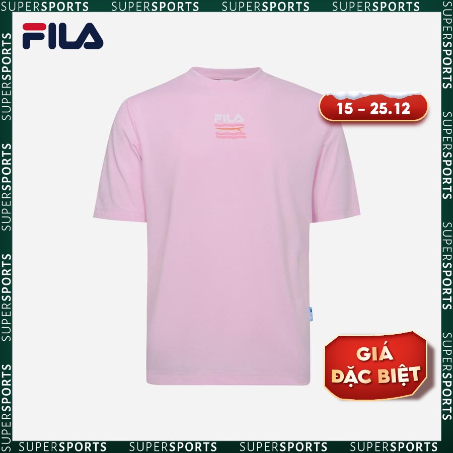 Áo thun tay ngắn thời trang unisex Fila - FW2RSF1018X-CPK