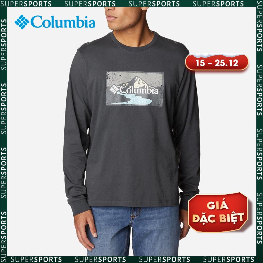 Áo thun dài tay thể thao nam Columbia Csc™ Seasonal Logo - 2013542011