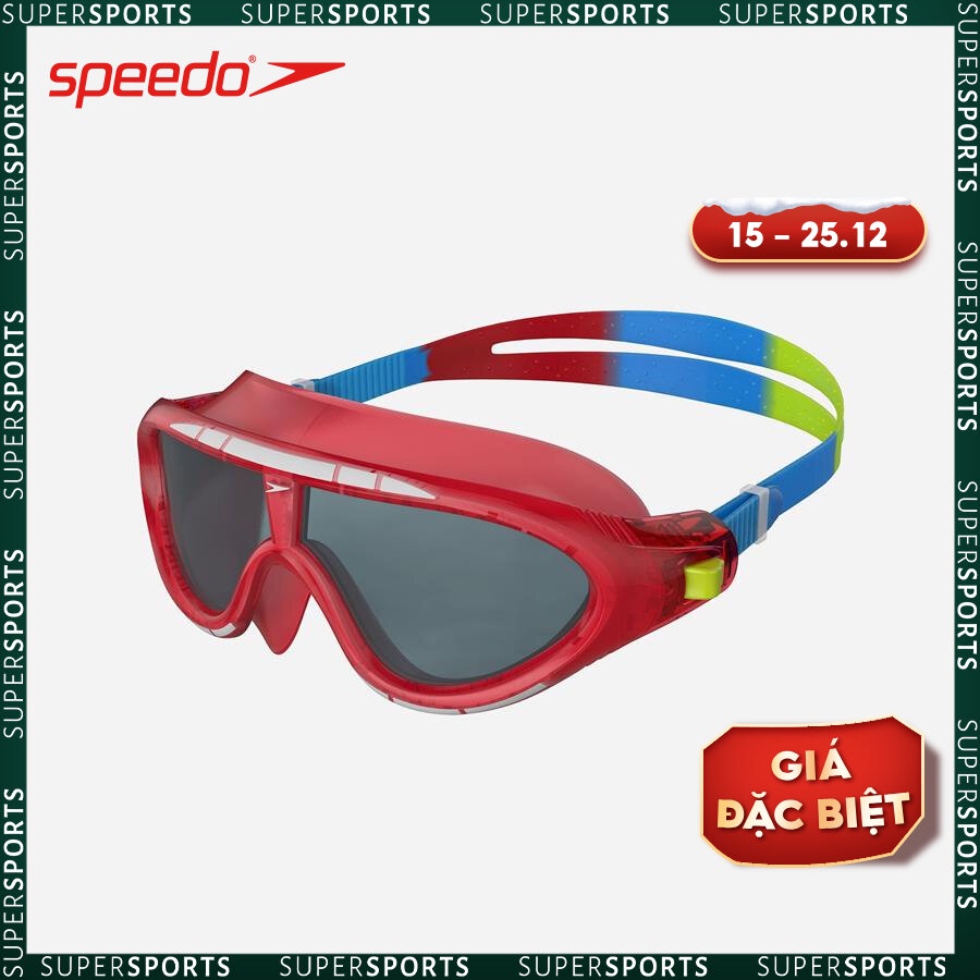 Kính bơi trẻ em Speedo RIFT GOG JU RED/SMOKE - 8-01213B992