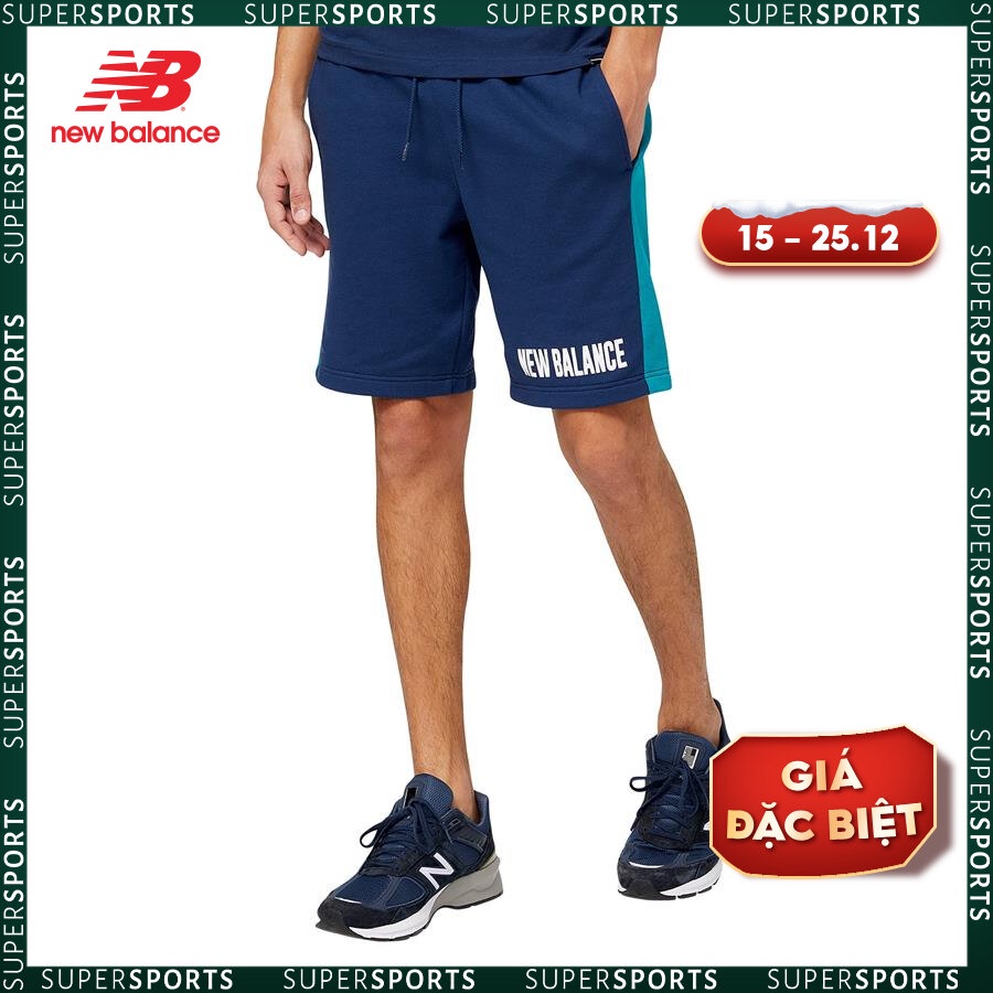 Quần ngắn thời trang nam New Balance SHORTS M TEAMTEAL - MS23900TMT (form quốc tế)