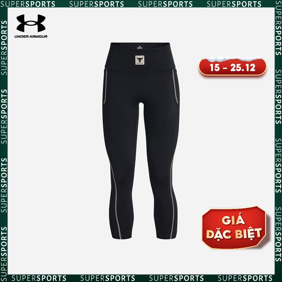 Quần ôm thể thao nữ Under Armour Pjt Rock Meridian - 1373591-001