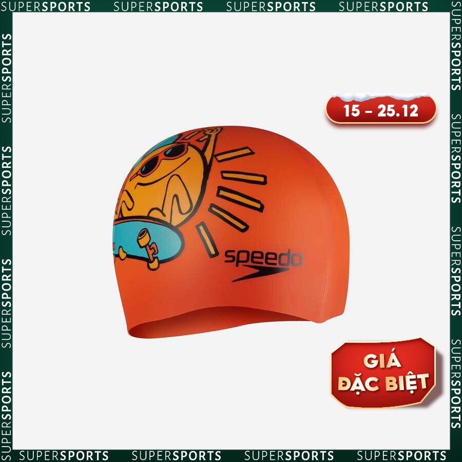 Mũ bơi trẻ em Speedo Slogan Prt Cap - 8-0838615955