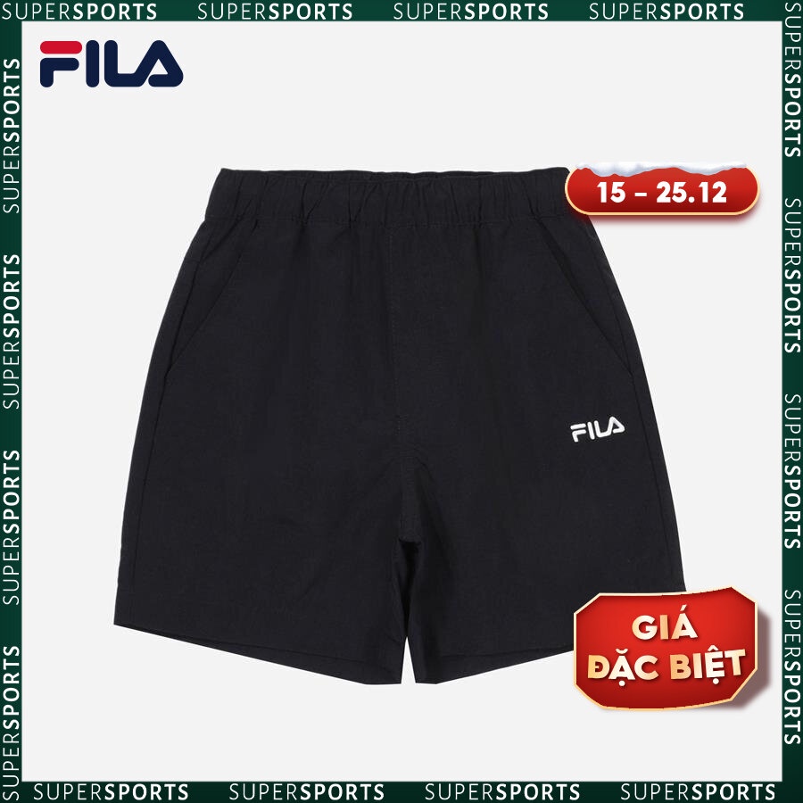 Quần ngắn thể thao trẻ em Fila Basic Logo Trunk - FK2TRF2301X-BLK