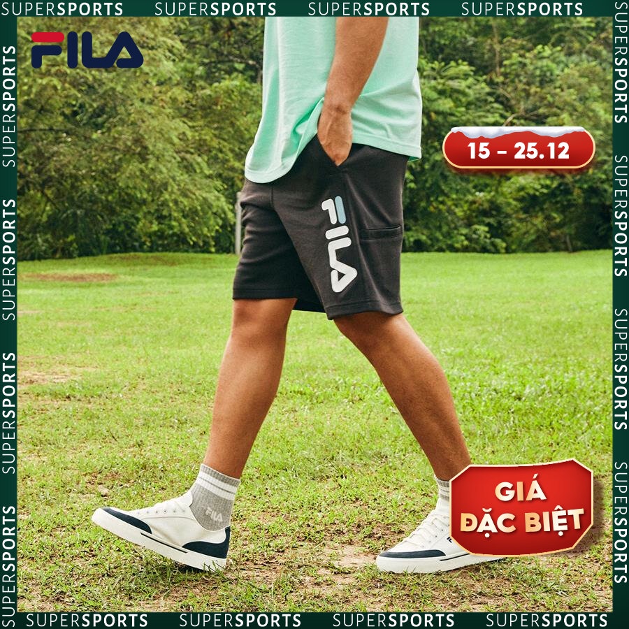 Quần ngắn thời trang nam Fila Carnevale Di Fila Regular Logo - FW2HPF209