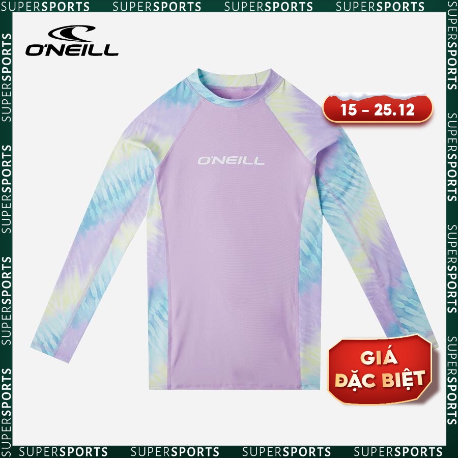 Áo bơi chống nắng bé gái Oneill Printed Skin - 3800050-35046