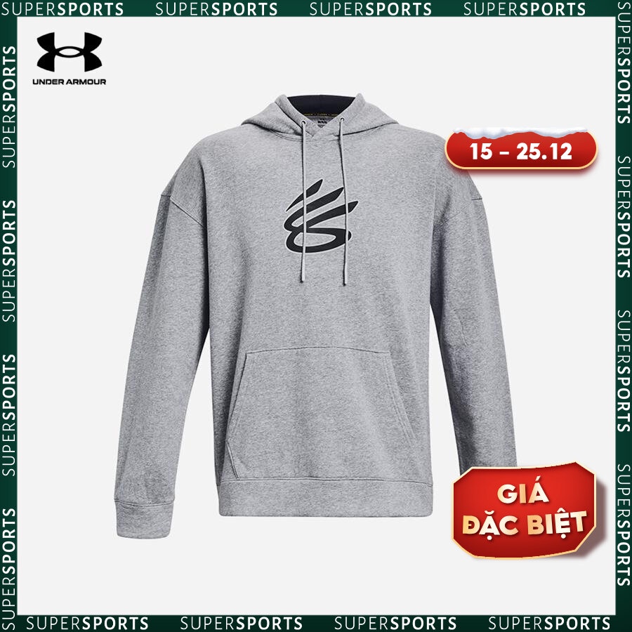 Áo hoodie thể thao nam Under Armour Curry Big Splash Po Hoodie - 1374298-011