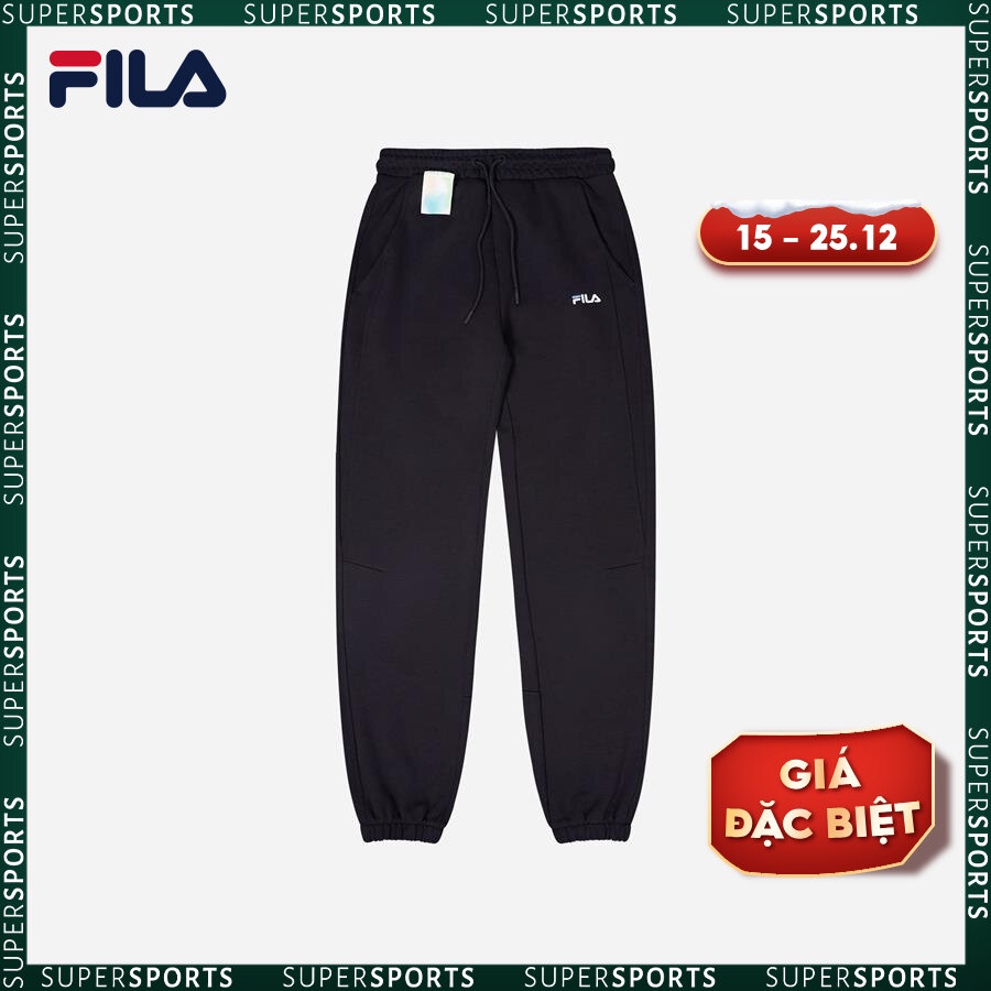 Quần dài thời trang unisex Fila - FW2PTF1052X-BLK