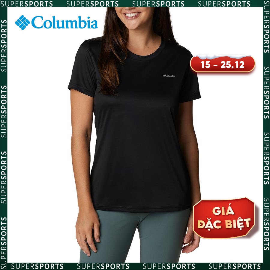 Áo thun tay ngắn thể thao nữ Columbia Columbia Hike™ Ss Crew - 1991553010
