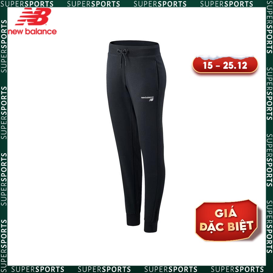 Quần dài thời trang nữ New Balance NB Classic Core Fleece - WP03805BK (form quốc tế)