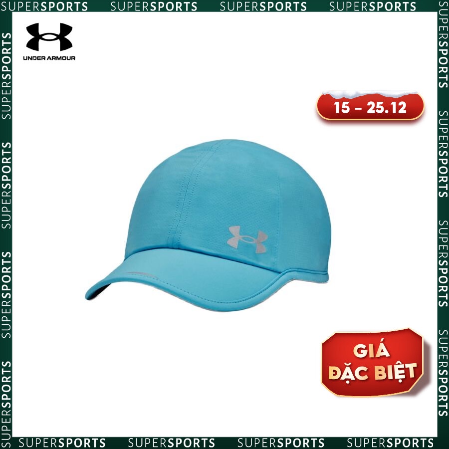 Nón unisex Under Armour Isochill Cap W Fresco Blue/Fresco Blue/Reflec - 1361542-481