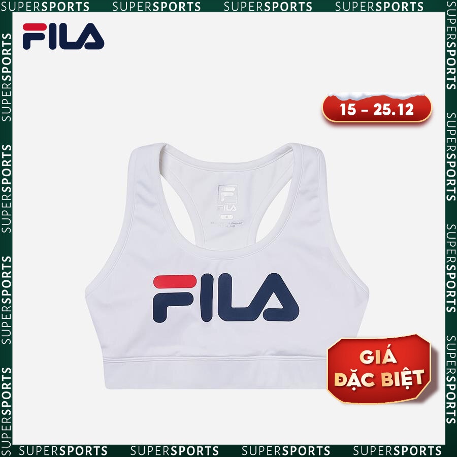 Áo bra thể thao nữ Fila - FW2VTF1016F-WHI