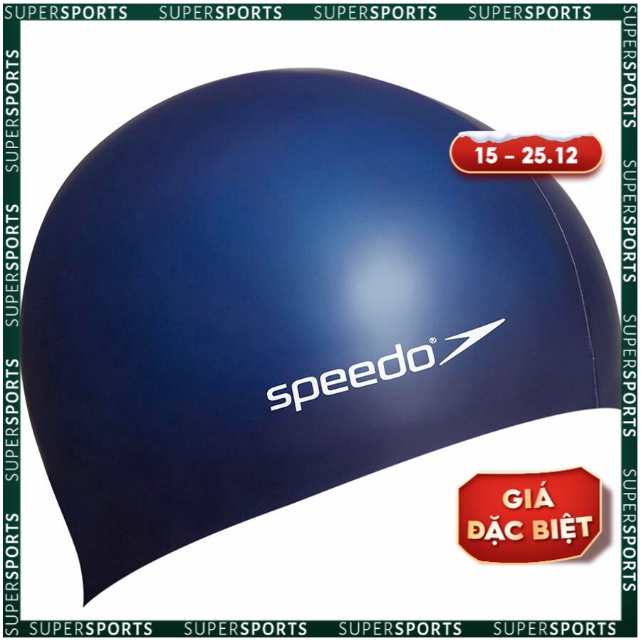 Nón Bơi Người Lớn Speedo Plain Flat Silicone Cap - 8-709910011