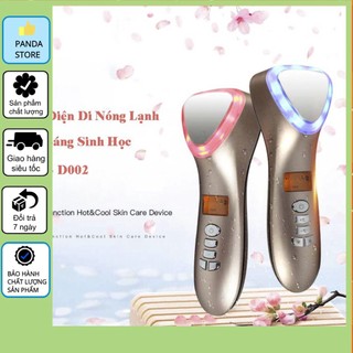 Máy Điện Di Nóng Lạnh Massage Ion Ánh Sáng Sinh Học Trẻ Hóa Da - D002