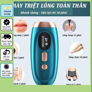 Máy Triệt Lông Vĩnh Viễn IPL - Triệt Lông Bằng Tia Lares 990000 Xung Hiệu Quả Cực Cao - Triệt Toàn Thân Chỉ 30'