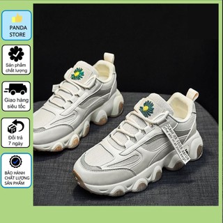 Giày ulzzang hoa cúc mẫu mới - Giày thể thao nữ giày sneakers nữ hoa cúc hot