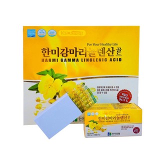 Tinh dầu hoa anh thảo hanmi gamma hàn quốc hộp giấy 180 viên