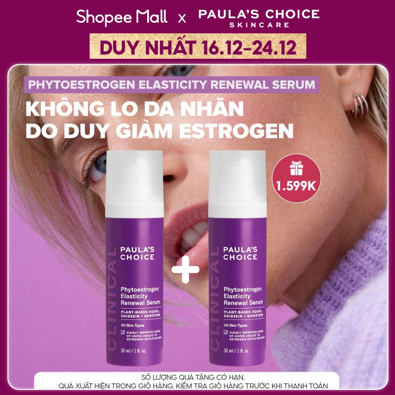 Tinh chất phục hồi da Paula's Choice Phytoestrogen Elasticity Renewal Serum 30ml 2190
