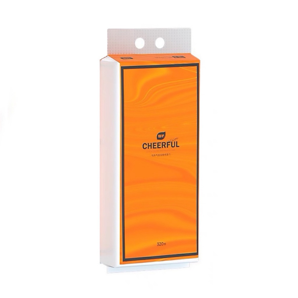 Giấy Vệ Sinh- Giấy Ăn Treo Tường 4 lớp CHEERFUL