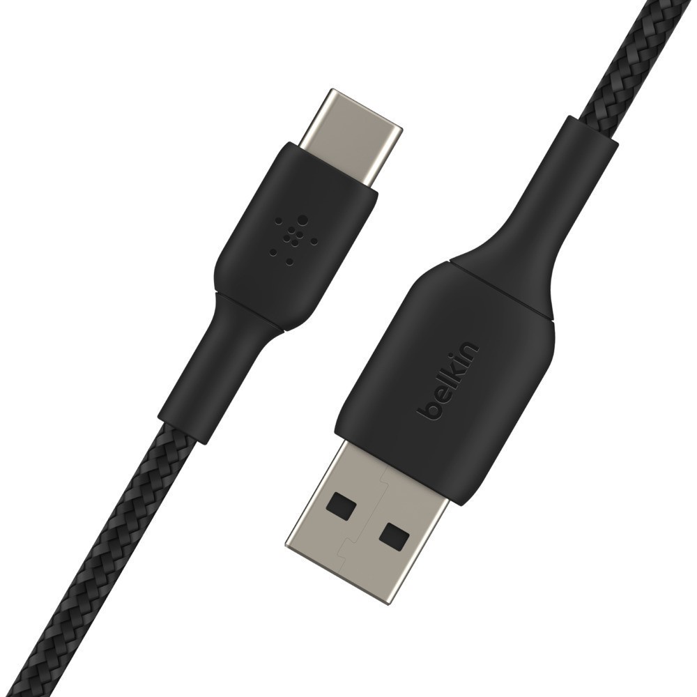 Cáp sạc Belkin USB Type C BOOST CHARGE vỏ dù chứng chỉ USB-IF 12W 1m & 2m (tương thích iPhone 15)