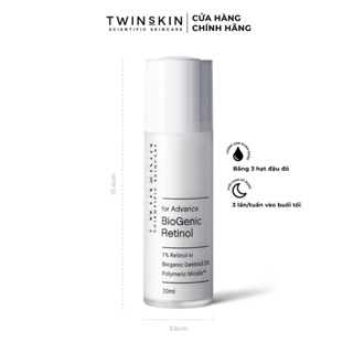 Biogenic retinol twins skin 1% for advance full size kem dưỡng da - ảnh sản phẩm 2